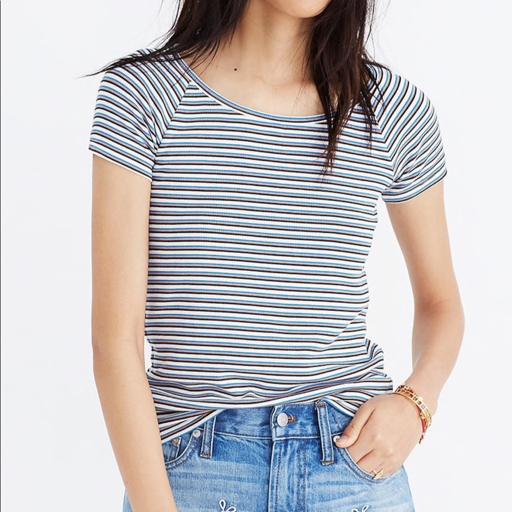 Madewell Striped Canal Top